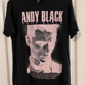 Andy Black t-shirt Martyr Biersack Black Veil Brides cotton Med goth emo tee